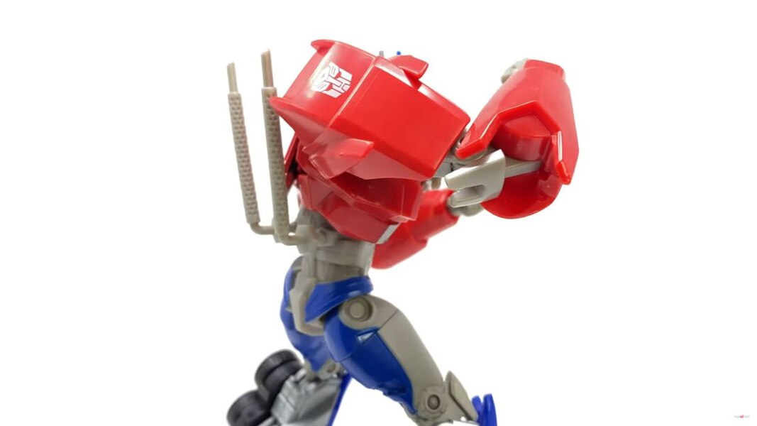 Transformers RED Transformers Prime Optimus Prime In Hand Image  (9 of 32)